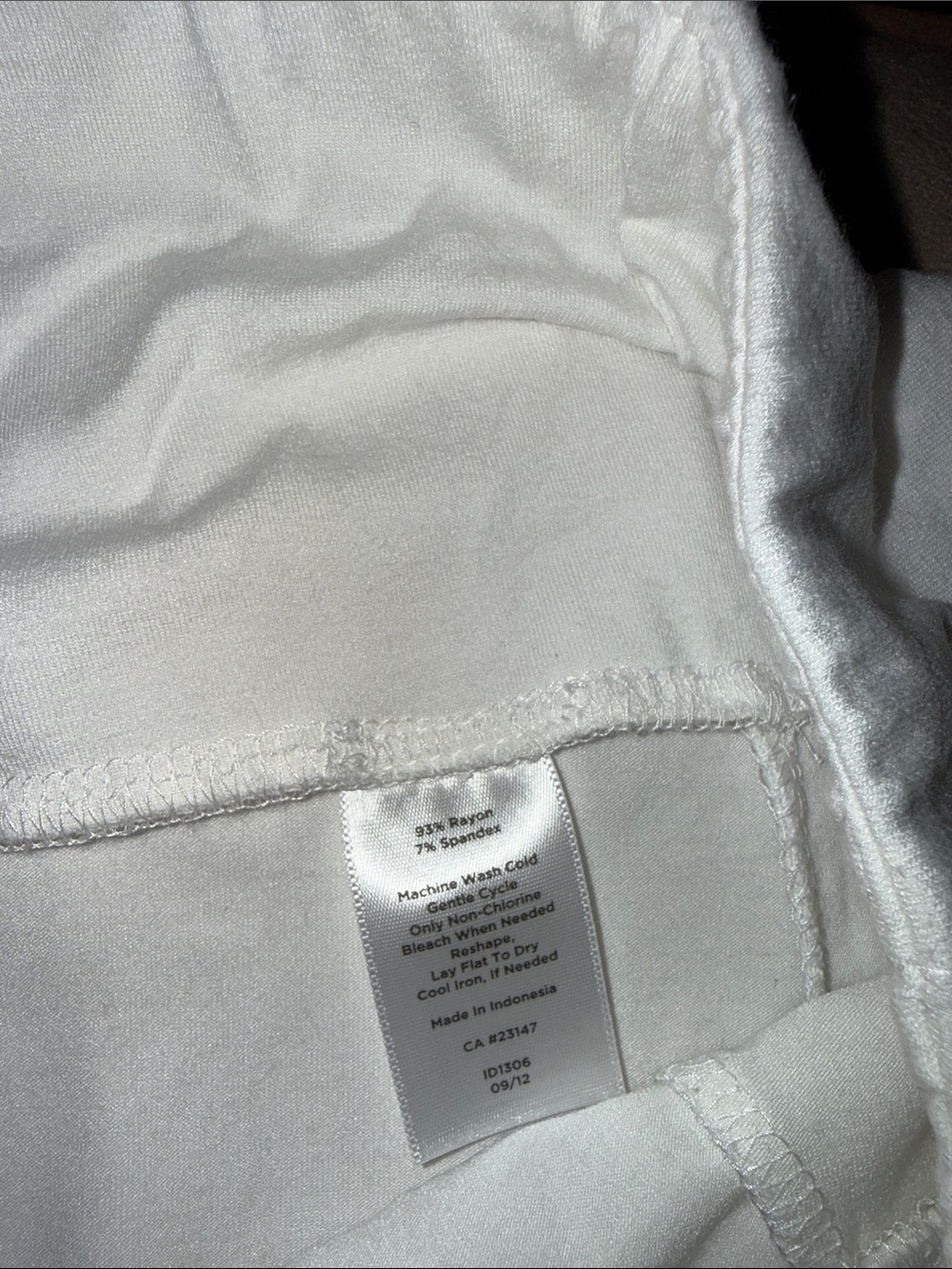 Talbots White Maxi Skirt - Flowing Full-Length Design - Picture 3 of 3